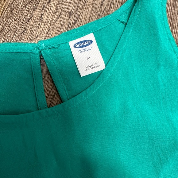 J Crew aqua green floral skirt and tank set - Picture 4 of 5